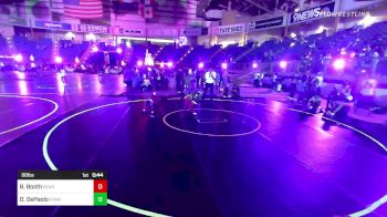 88 lbs Consi Of 4 - Blake Booth, Bear Cave WC vs Dionicio DePaolo, Stampede WC