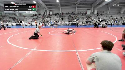 120 lbs Rr Rnd 3 - JOSIAH SWEENEY, Elite NJ Boys Black vs Luke Hamilton, Beach Boyz Wrestling Club