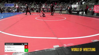 46 lbs Consi Of 8 #2 - Landon Dailey, Nebraska Wrestling Academy vs Keagan Sanchez, Sanderson Wrestling Academy