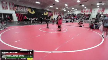 235 lbs Champ. Round 1 - Lizbeth Guardado Santiago, Lincoln vs Adelena Martinez, Hemet