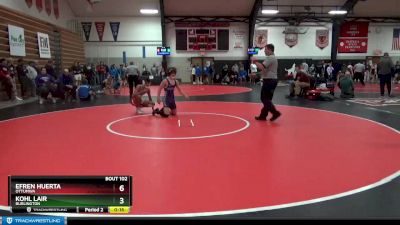 138 lbs Round 2 - Jude Carter, Washington vs Carson Sedore, New London