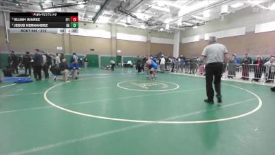 215 lbs Quarterfinal - Elijah Juarez, Etiwanda vs Jesus Hernandez, Bishop Amat
