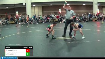 67 lbs Round 1 (6 Team) - Liam Reeves, Steel Valley vs Brison Romero, Team Palmetto