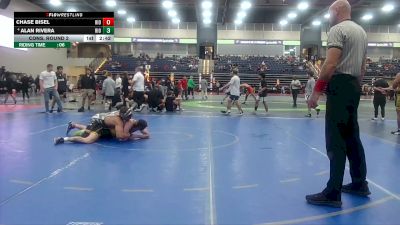 184 lbs Cons. Round 2 - Chase Bisel, Emmanuel University vs Alan Rivera, University Of Central Florida