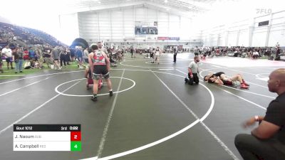 190 lbs Round Of 32 - Jeremiah Naoum, Dub Wrestling vs Ayden Campbell, Red Wave Wrestling
