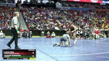 2A-150 lbs Semifinal - Lucas Kral, Garner-Hayfield/Ventura vs Hudson Scranton, Anamosa