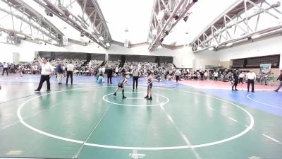 55B-B2 lbs Semifinal - Samuel Detore, Bayport-Blue Point vs Caleb Crawford, Power Half Wrestling Academy