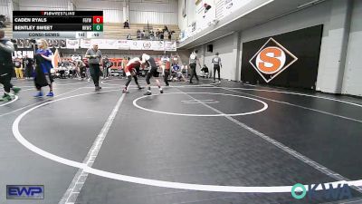 106 lbs Consolation - Caden Ryals, Fort Gibson Youth Wrestling vs Bentley Sweet, Henryetta Knights Wrestling Club