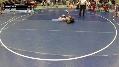 51 lbs Quarters - Brody Peck, Aniciete Training Club vs McKay Miller, Shootbox