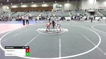 78 lbs Consolation - Vladimir Bertolino, Willits Grappling Pack vs Rhoan Rambo, Legacy Elite WC