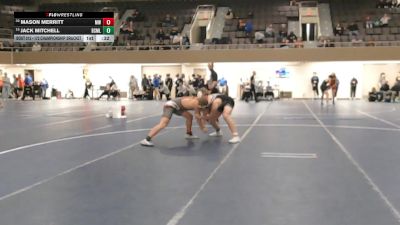 172 Championship Bracket Cons. Round 3 - Mason Merritt, Mound Westonka vs Jack Mitchell, Bismarck Legacy