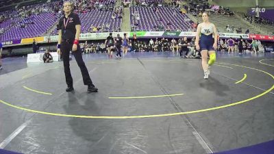 160 lbs Quarters & 1st Wb (16 Team) - Sofia Toledo, Lindsey Wilson vs Piper Fowler, William Penn