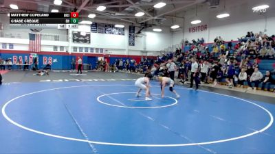 141L 1st Place Match - Matthew Copeland, Ursinus vs Chase Creque, Baldwin Wallace