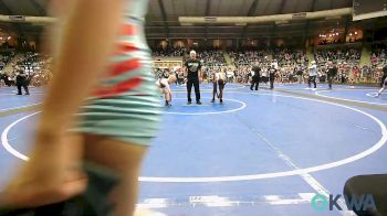 126 lbs Consi Of 8 #1 - Kelice Luker, Hurricane Wrestling Academy vs Carissa Prock, Vian Wrestling Club