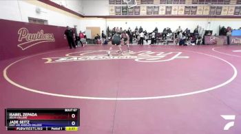 207 lbs Champ. Round 1 - Isabel Zepada, Delta College vs Jade Seitz, East Los Angeles College