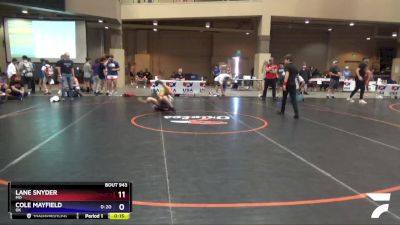 152 lbs Cons. Round 5 - Grady Fox, KS vs Jd Sigman, OK