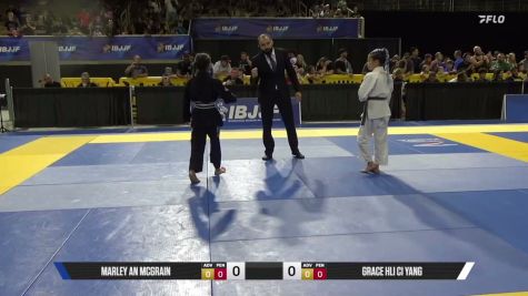 Marley An McGrain vs Grace Hli Ci Yang 2026 Pan Kids Jiu-Jitsu IBJJF Championship