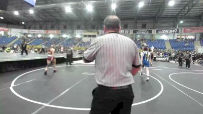 145 lbs 3rd Place - Adrianna Smith, Windsor Middle School vs Layne Seely, North Park Ms
