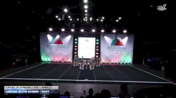 United Elite Cheer - RIOT [2026 L3 Junior - D2 - Small] 2026 The Southwest Regional Summit