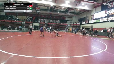 174 lbs Cons. Round 3 - Taye Wilson, Little Rock vs Izzy Moreno, Northern Iowa