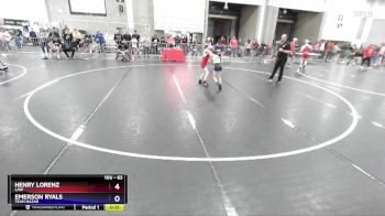 63 lbs Semifinal - Henry Lorenz, LAW vs Emerson Ryals, Team Nazar