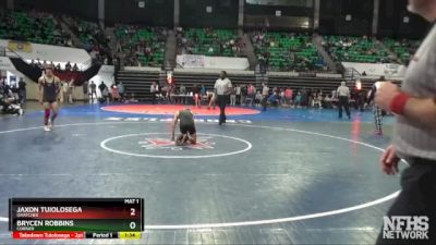 1A-4A 126 5th Place Match - Brycen Robbins, Corner vs Jaxon Tuiolosega, Ohatchee