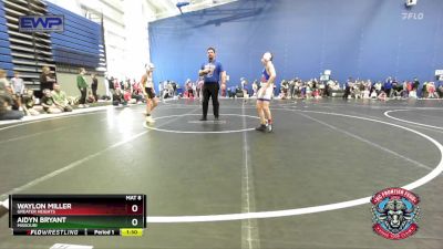 80 lbs Quarterfinal - Waylon Miller, Greater Heights vs Aidyn Bryant, Missouri