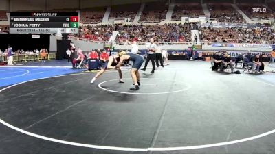 165-D2 Cons. Round 3 - Joshua Petty, Flowing Wells High School vs Emmanuel Medina, Centennial High School