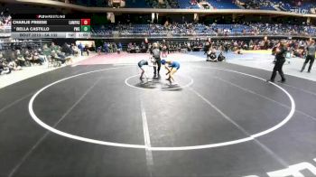 5A 132 lbs Cons. Round 2 - Bella Castillo, Prosper Walnut Grove vs Charlie Freese, Lampasas