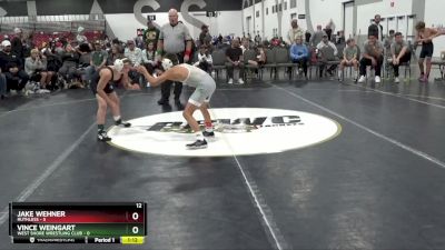 75 lbs Placement Matches (8 Team) - Vince Weingart, West Shore Wrestling Club vs Jake Wehner, Ruthless