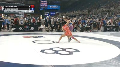 115 lbs Champ. Rd Of 64 - Chloe Malone, Michigan vs Angely Mendez, South Carolina