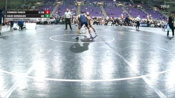 125 lbs Semis (4 Team) - Connor Hueck, St. Thomas University vs Julio Gonzales, Arizona Christian University