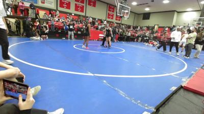 117 lbs Quarterfinal - Gracie Blanco, McAlester vs Raeya Perkins, Coweta