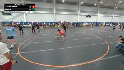 106 lbs Cons. Round 6 - Derik Kiefer, Roundtree Wrestling vs Elio Gil, Unattached
