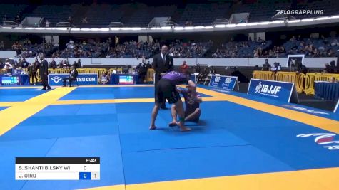 SATHYA SHANTI BILSKY WILTSE vs JORGJI QIRO 2019 World IBJJF Jiu-Jitsu No-Gi Championship