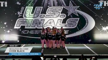 Revolution Rec Cheer - Code Black [2023 L3.1 Performance Rec - 10-18Y (NON) Day 1] 2023 The U.S. Finals: Worcester