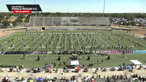 Ronald Reagan High School "Not So Simple" at 2025 Texas Marching Classic