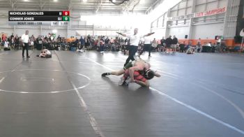 138 lbs Quarterfinal - Nicholas Gonzales, Upgraded Industries vs Conner Jones, GLENOAK