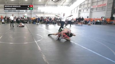 138 lbs Quarterfinal - Nicholas Gonzales, Upgraded Industries vs Conner Jones, GLENOAK