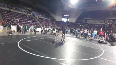 43 lbs Champ. Round 3 - Ressler Schiess, Shootbox Rigby vs Jake Arriaga-Shisler, Steel City Reloaded Wrestling Club