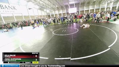 75 lbs Cons. Round 2 - Piper Gustafson, Badlands Elite WC vs Ayla Enloe, Montana