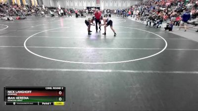 190 lbs Cons. Round 2 - Iban Heredia, Oshkosh West vs Nick Langhoff, Denmark