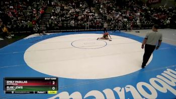 5A 125 lbs 3rd Place Match - Emily Pasillas, Northridge vs Elise Lewis, Brighton