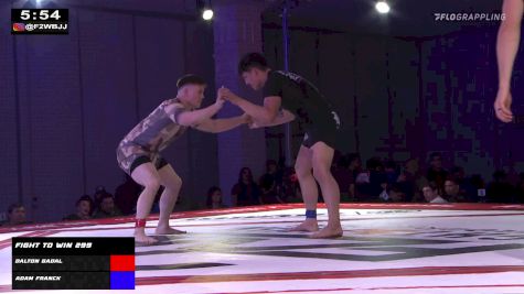 Adam Franck vs Dalton Gadal 2025 Fight to Win 299