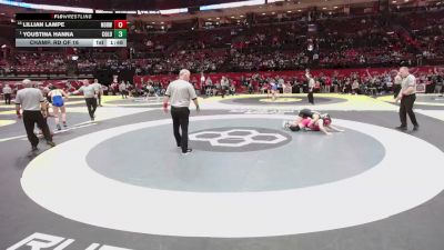 140 lbs Champ. Rd Of 16 - Youstina Hanna, Columbia vs Lillian Lampe, Norwood