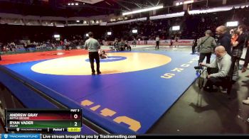 132 lbs Cons. Round 4 - Ryan Vader, Zillah vs Andrew Gray, Battle Ground