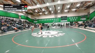 150 lbs 3rd Place Match - Sawyer Nachazel, Lander Valley vs Reese Lowe, Powell