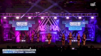 Idaho All-Star Cheer - Crossfire [2026 L2 Senior - D2 - Small Day 2] 2026 Aloha Grand Nationals