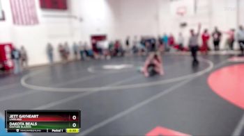 150 lbs Champ. Round 1 - Dakota Beals, Eastside Blazers vs Jett Gayheart, Lakeland