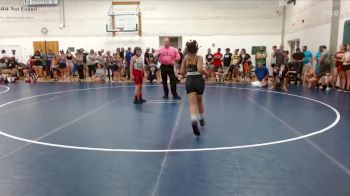 77-84 lbs Cons. Round 1 - Peyton Ladd, East Peoria River Bandits Wres vs Giddeon Wood, Braidwood Reed-Custer